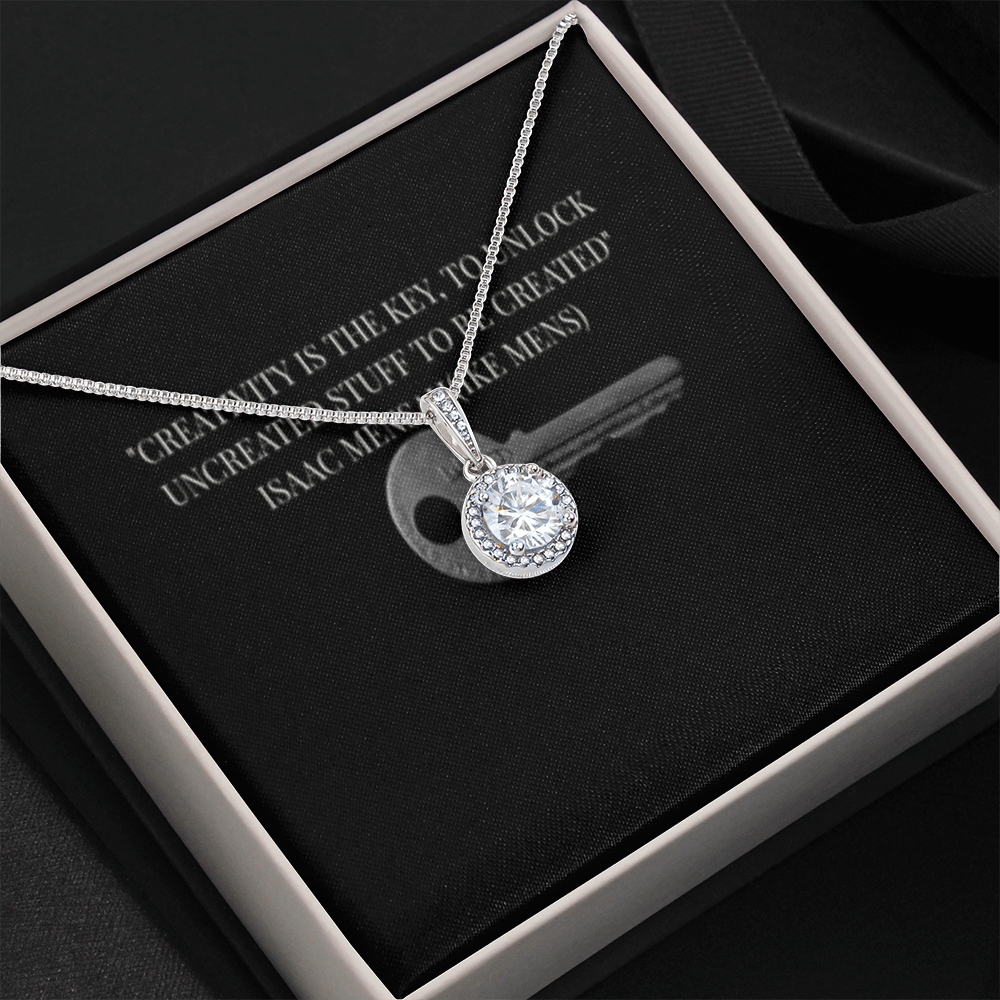 IKE MENS QUOTE ETERNAL HOPE NECKLACE JEWELRY