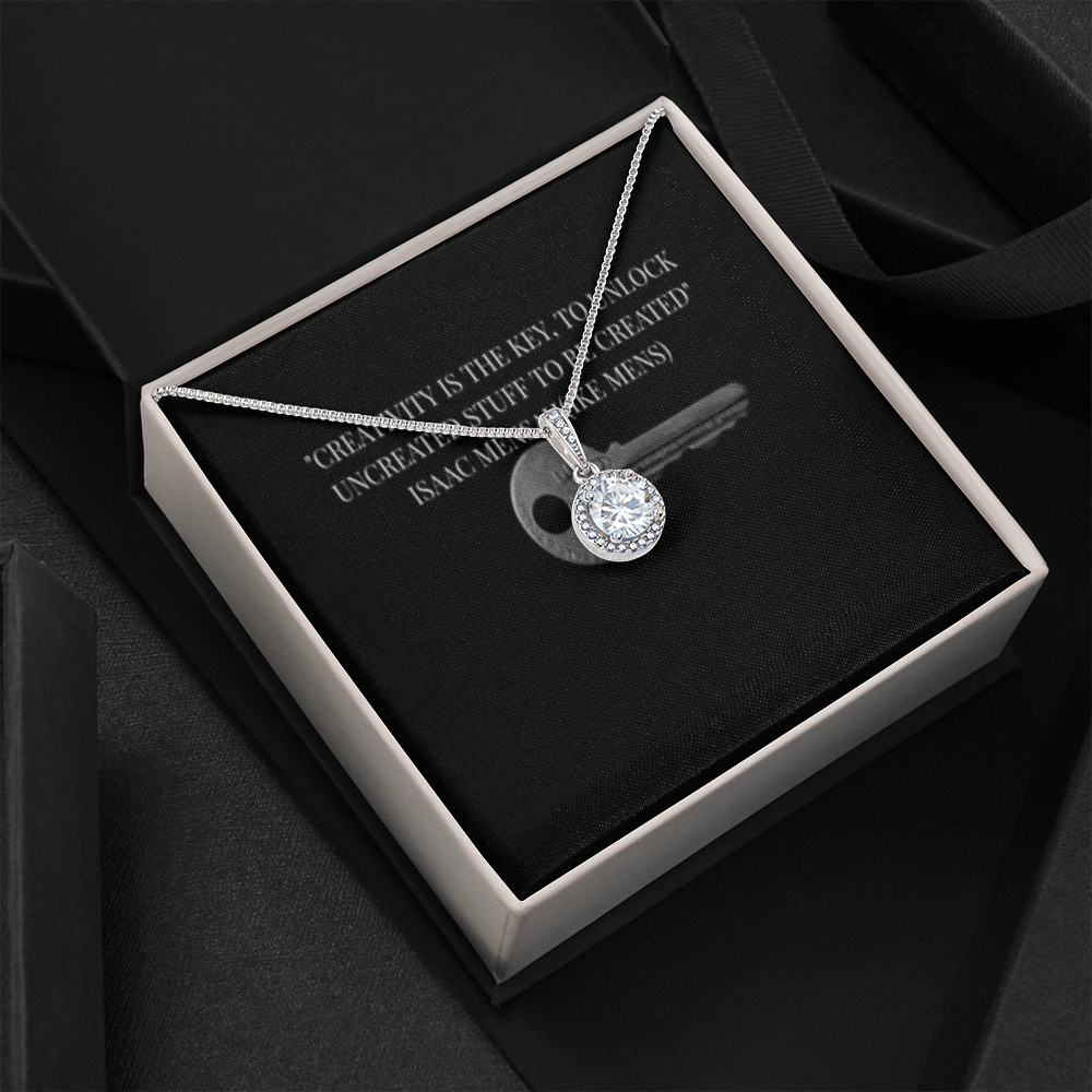IKE MENS QUOTE ETERNAL HOPE NECKLACE JEWELRY