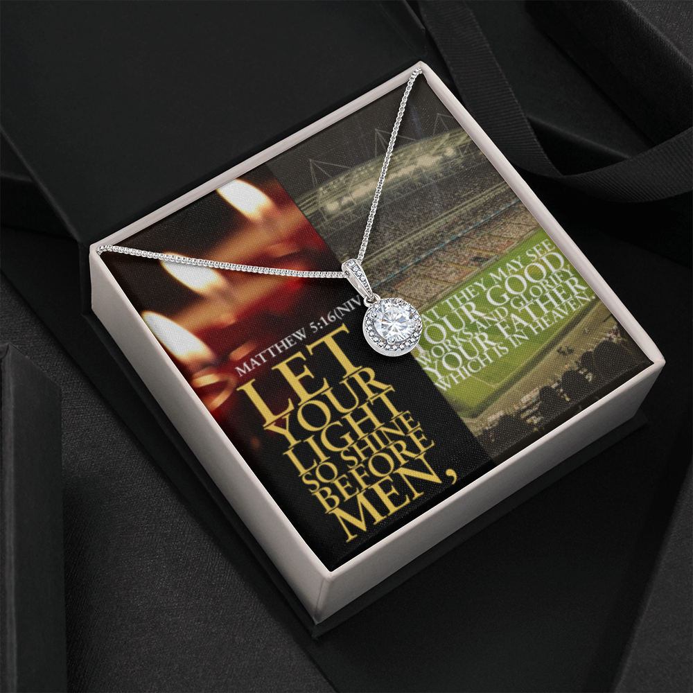 IKE MENS SCRIPTURE COLLAGE ETERNAL HOPE NECKLACE JEWELRY