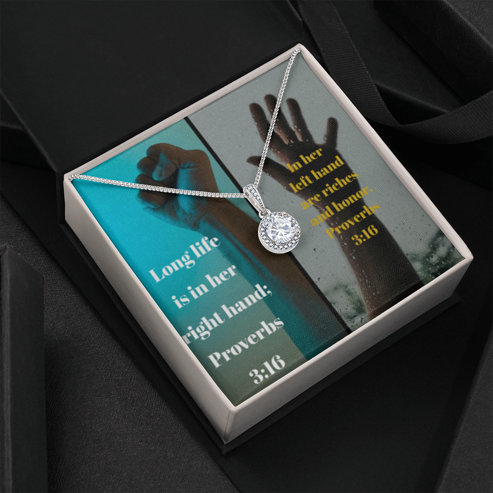 IKE MENS SCRIPTURE COLLAGE ETERNAL HOPE NECKLACE JEWELRY