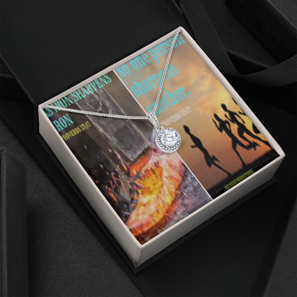 IKE MENS SCRIPTURE COLLAGE ETERNAL HOPE NECKLACE JEWELRY