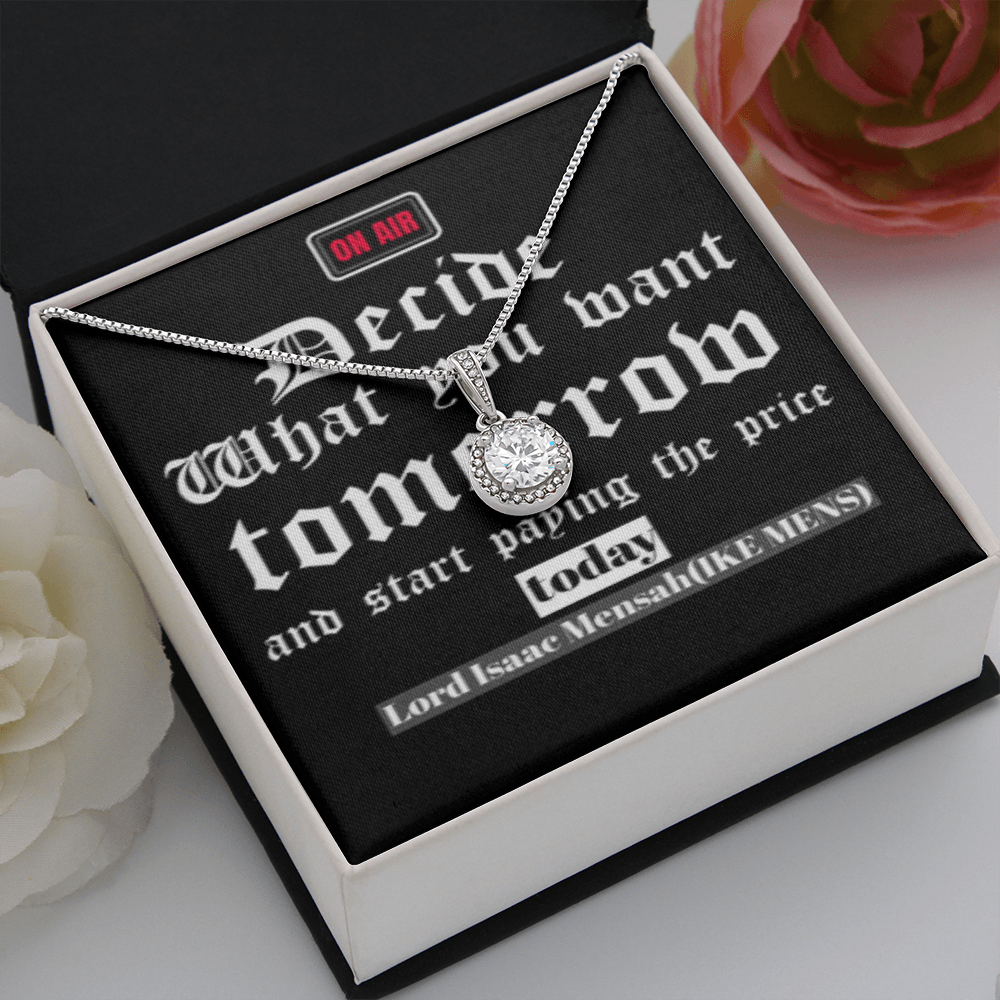 IKE MENS QUOTE ETERNAL HOPE NECKLACE