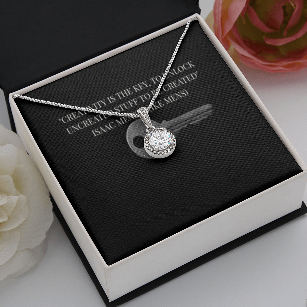IKE MENS QUOTE ETERNAL HOPE NECKLACE JEWELRY