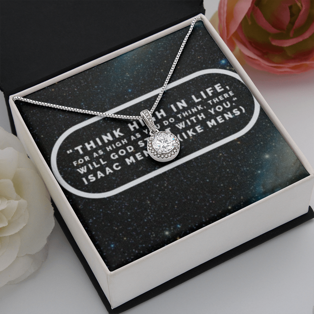 IKE MENS QUOTE ETERNAL HOPE NECKLACE JEWELRY