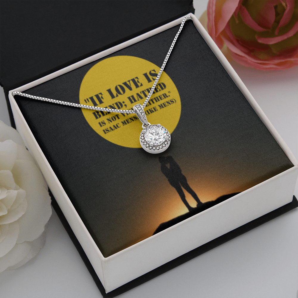 IKE MENS QUOTE ETERNAL HOPE NECKLACE JEWELRY