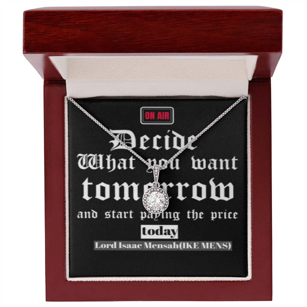 IKE MENS QUOTE ETERNAL HOPE NECKLACE