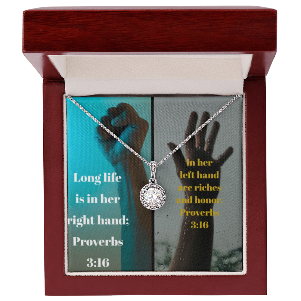 IKE MENS SCRIPTURE COLLAGE ETERNAL HOPE NECKLACE JEWELRY
