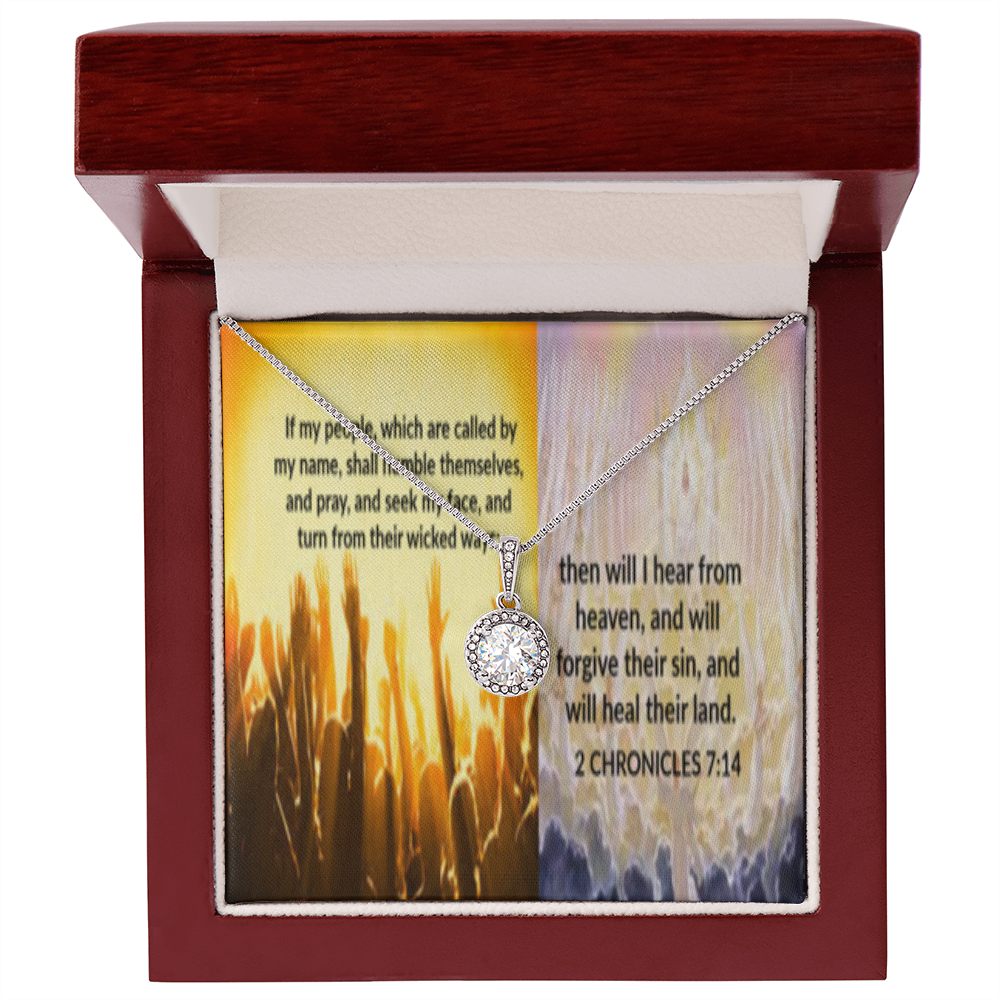 IKE MENS SCRIPTURE COLLAGE ETERNAL HOPE NECKLACE JEWELRY