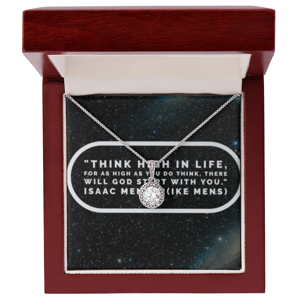 IKE MENS QUOTE ETERNAL HOPE NECKLACE JEWELRY