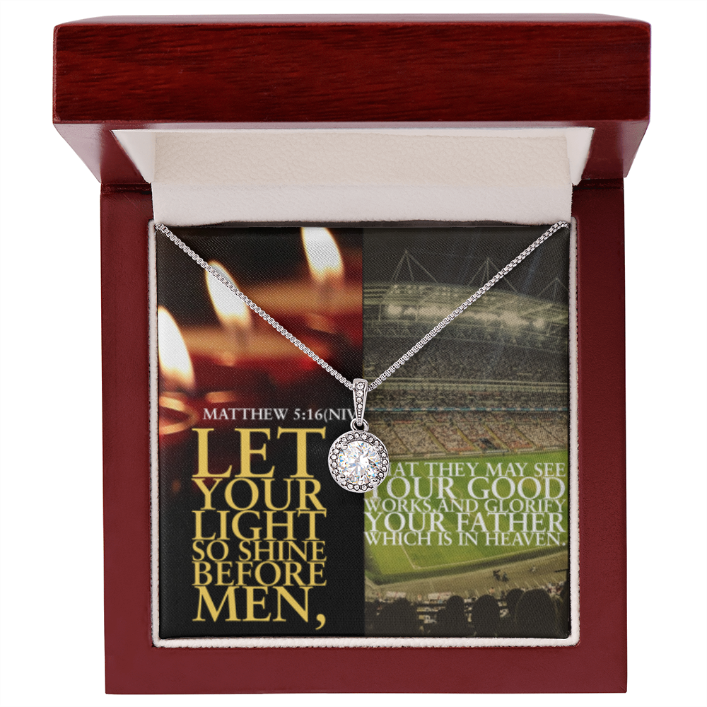 IKE MENS SCRIPTURE COLLAGE ETERNAL HOPE NECKLACE JEWELRY