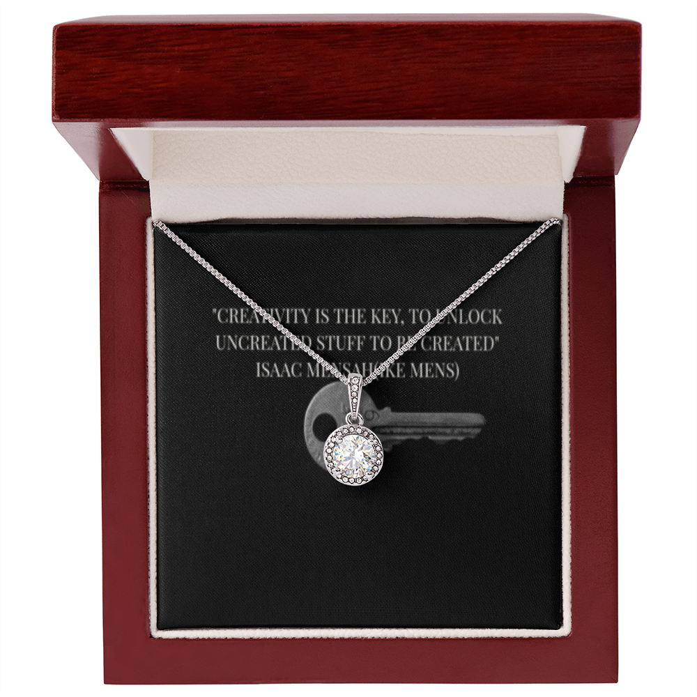 IKE MENS QUOTE ETERNAL HOPE NECKLACE JEWELRY