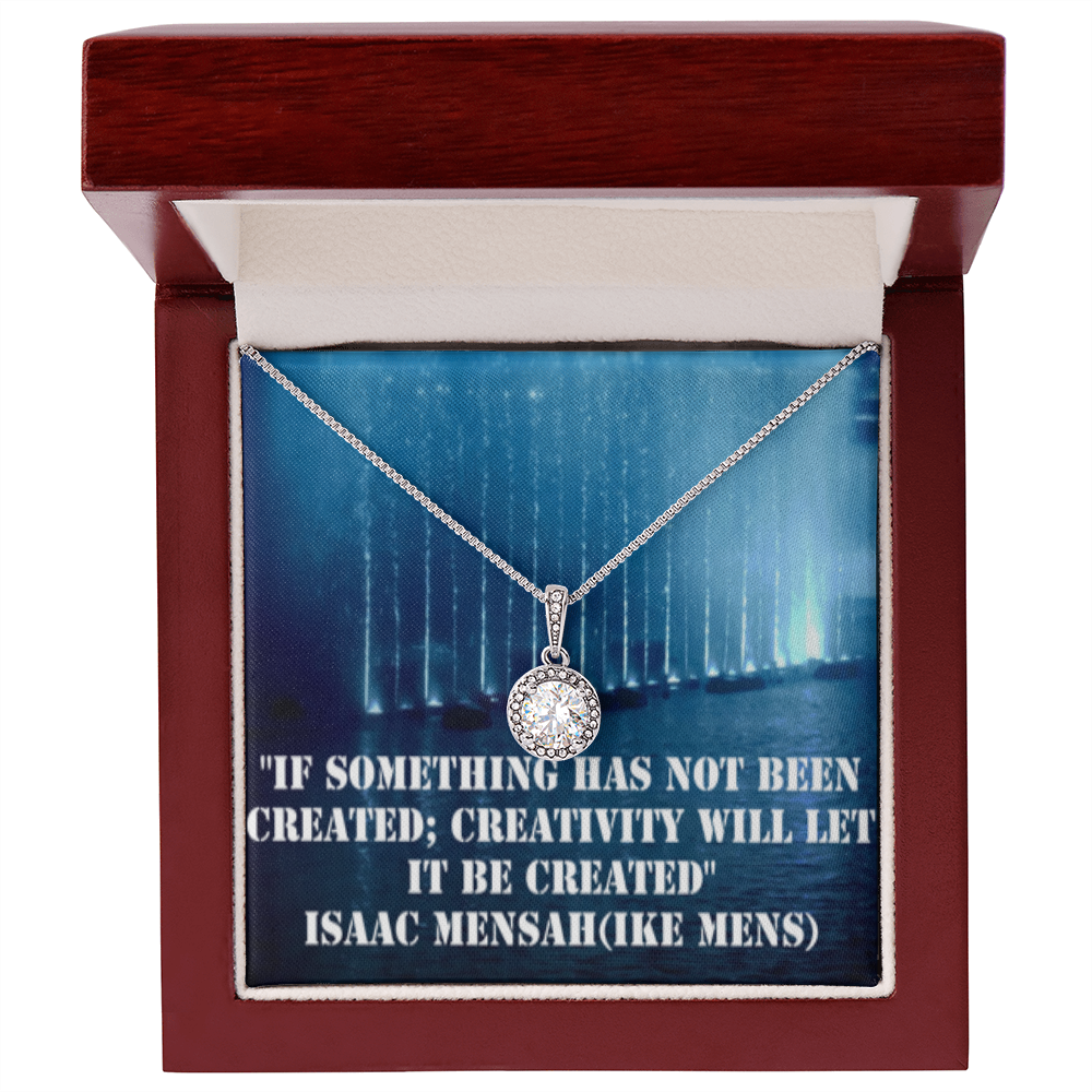 IKE MENS QUOTE ETERNAL HOPE NECKLACE JEWELRY