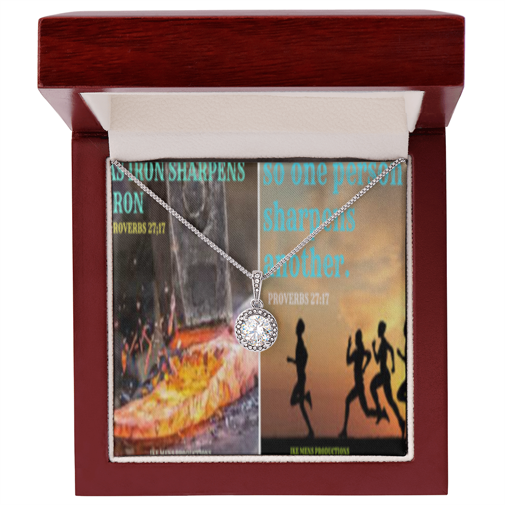 IKE MENS SCRIPTURE COLLAGE ETERNAL HOPE NECKLACE JEWELRY