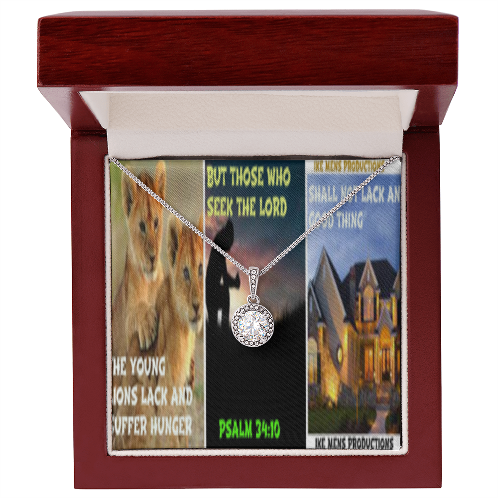 IKE MENS SCRIPTURE COLLAGE ETERNAL HOPE NECKLACE JEWELRY