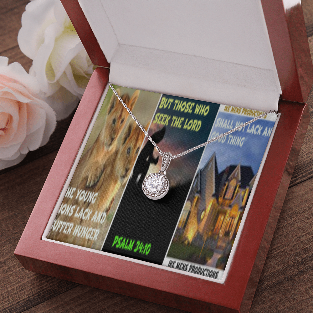 IKE MENS SCRIPTURE COLLAGE ETERNAL HOPE NECKLACE JEWELRY