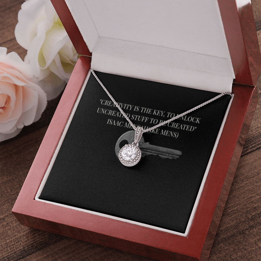 IKE MENS QUOTE ETERNAL HOPE NECKLACE JEWELRY