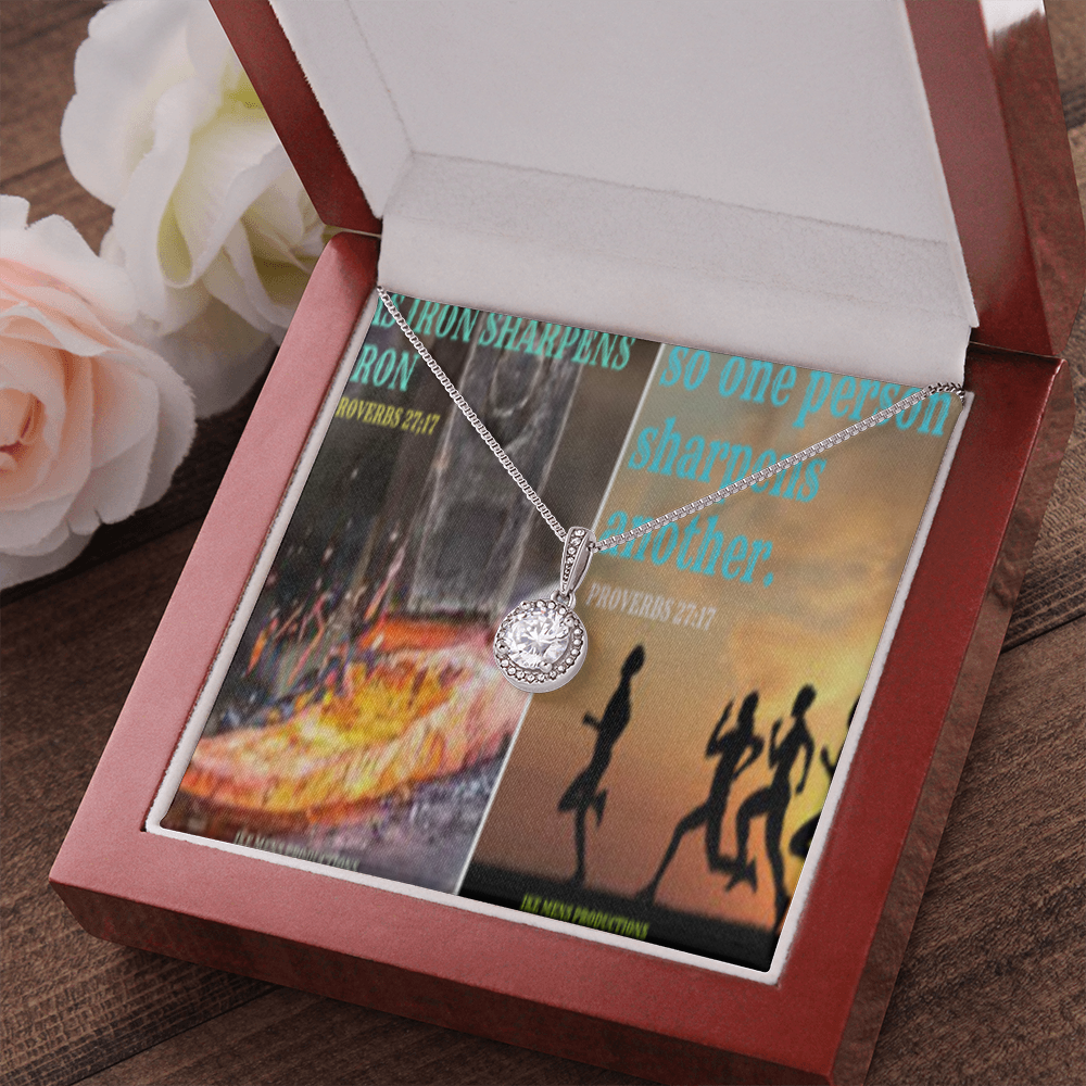 IKE MENS SCRIPTURE COLLAGE ETERNAL HOPE NECKLACE JEWELRY
