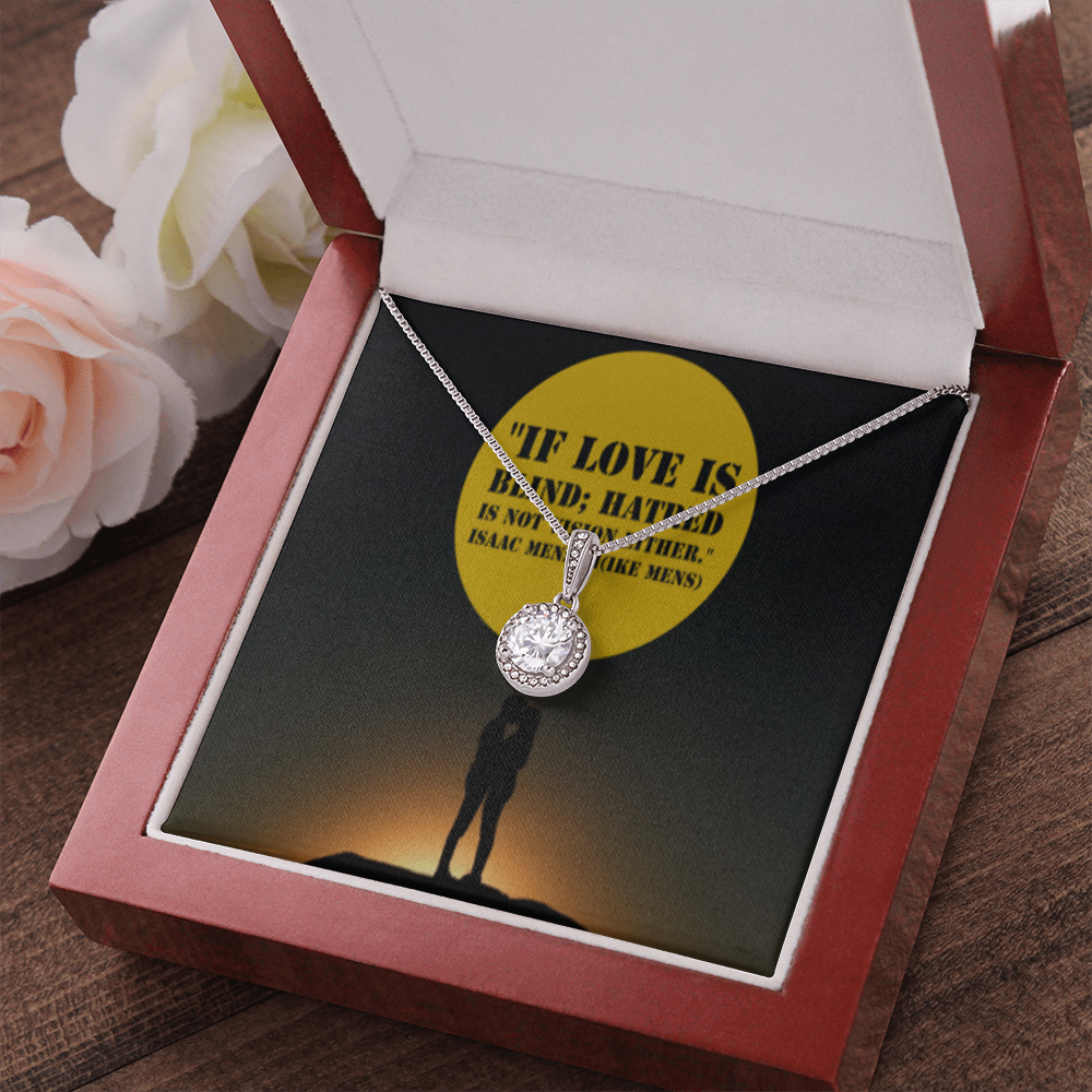 IKE MENS QUOTE ETERNAL HOPE NECKLACE JEWELRY