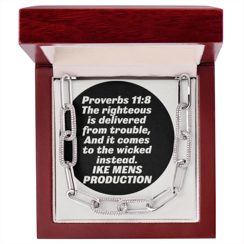 FOREVER LINKED NECKLACE WITH PROVERBS