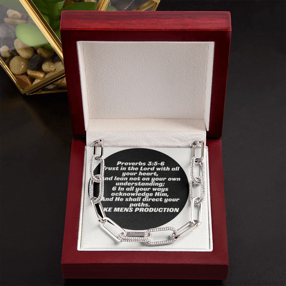FOREVER LINKED NECKLACE WITH PROVERBS