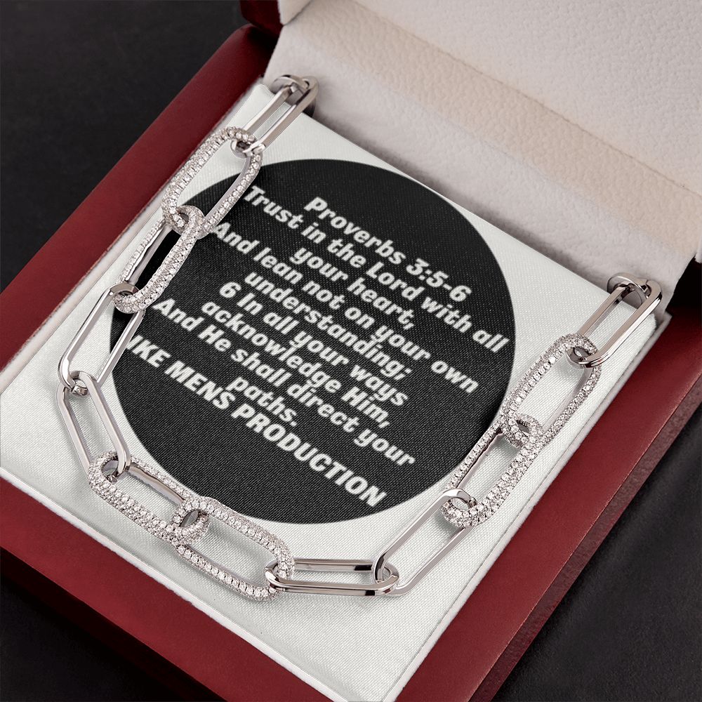 FOREVER LINKED NECKLACE WITH PROVERBS