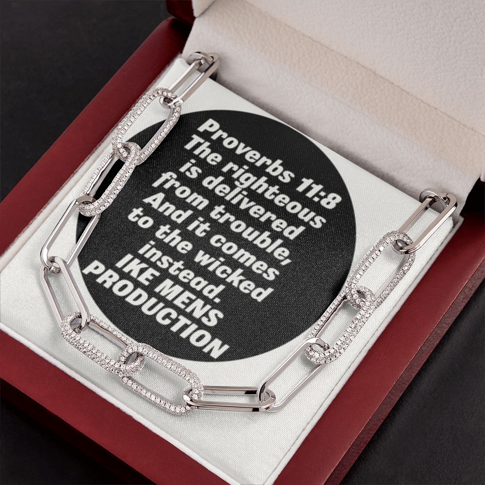 FOREVER LINKED NECKLACE WITH PROVERBS