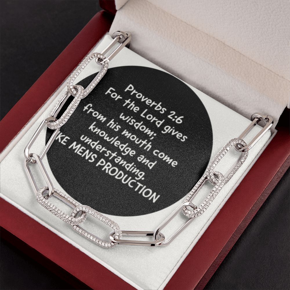 FOREVER LINKED NECKLACE WITH PROVERBS