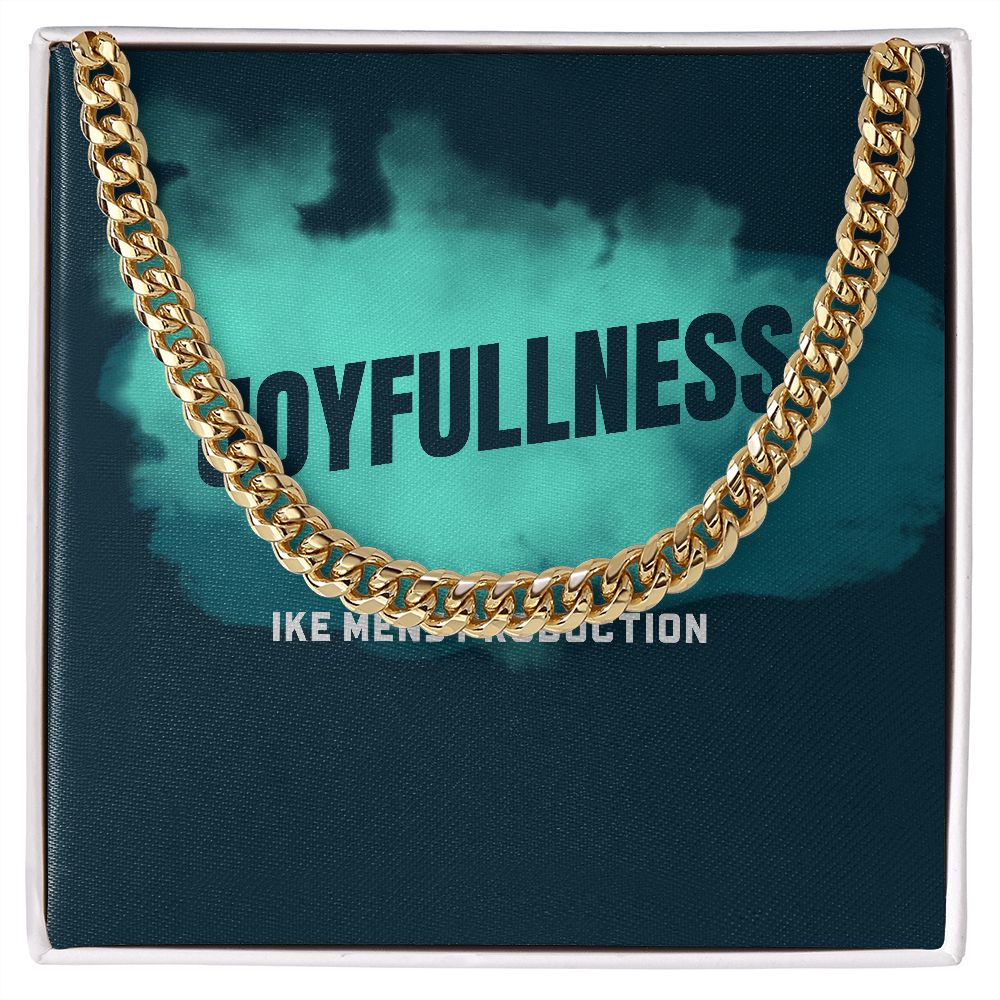 JOYFULLNESS CUBAN LINK CHAIN