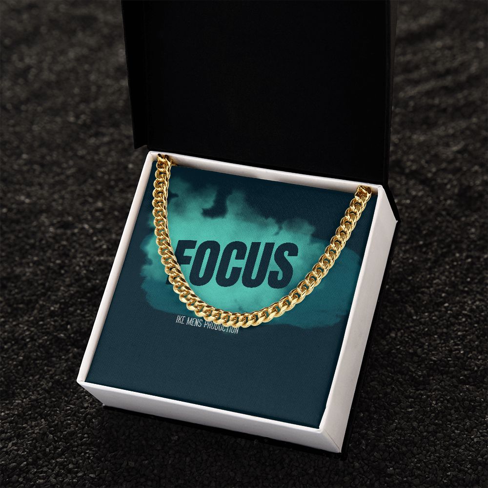 FOCUS CUBAN LINK CHAIN