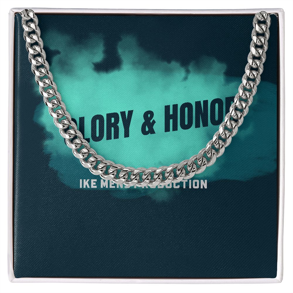 GLORY & HONOR CUBAN LINK CHAIN