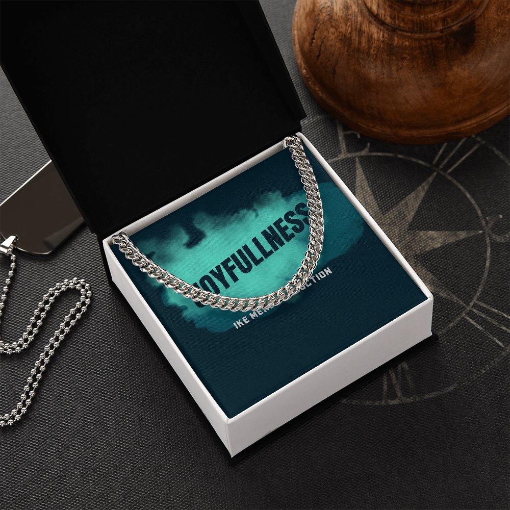 JOYFULLNESS CUBAN LINK CHAIN