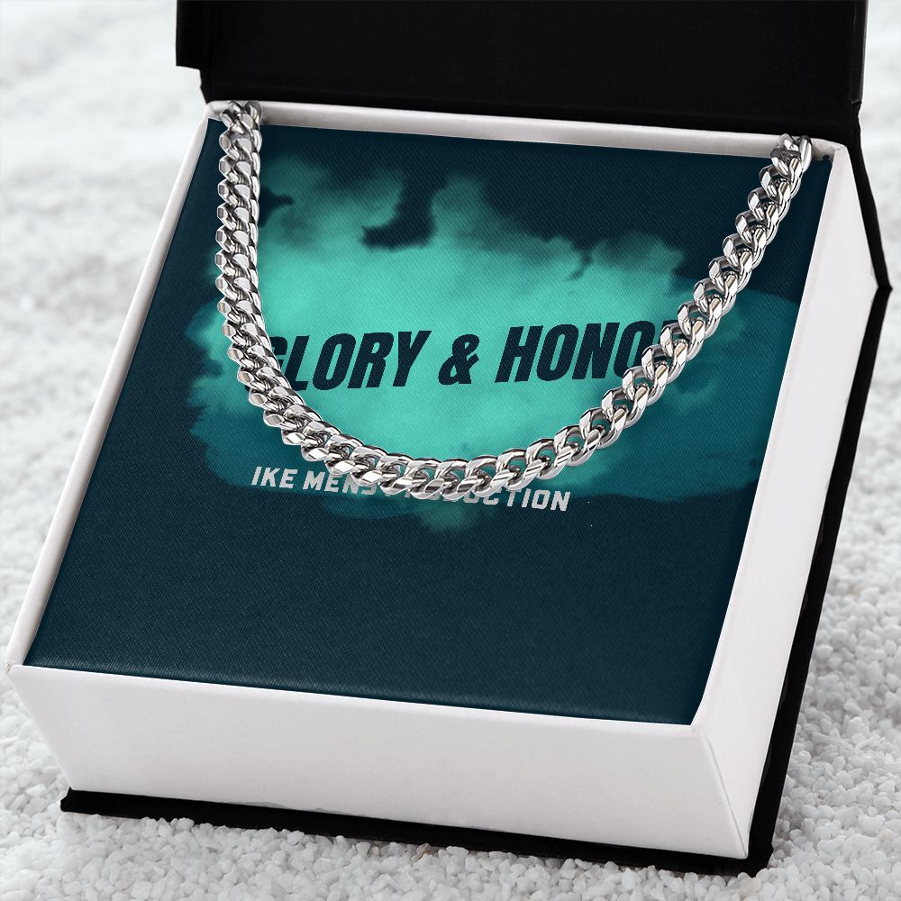 GLORY & HONOR CUBAN LINK CHAIN