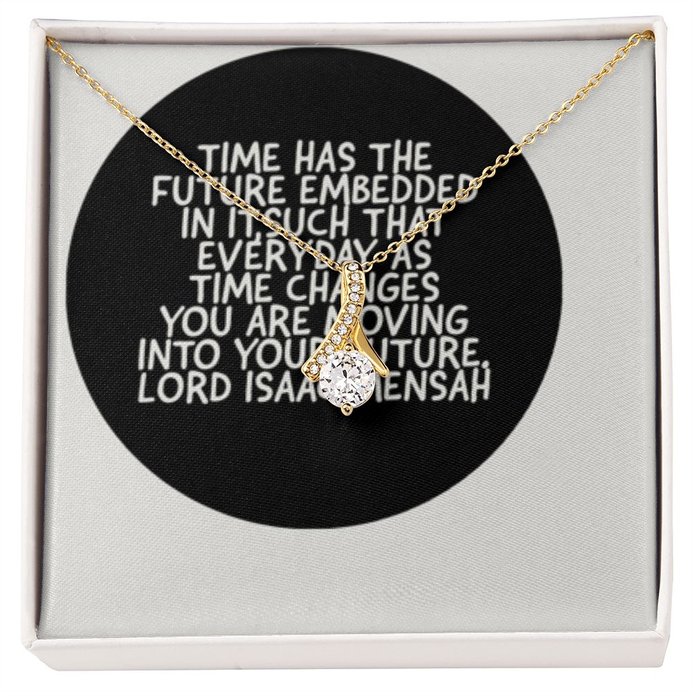 IKE MENS QUOTE ALLURING BEAUTY NECKLACE