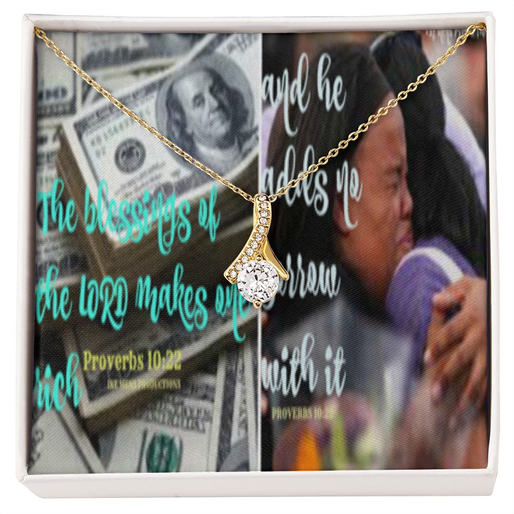 IKE MENS SCRIPTURE COLLAGE ALLURINGBEAUTY NECKLACE