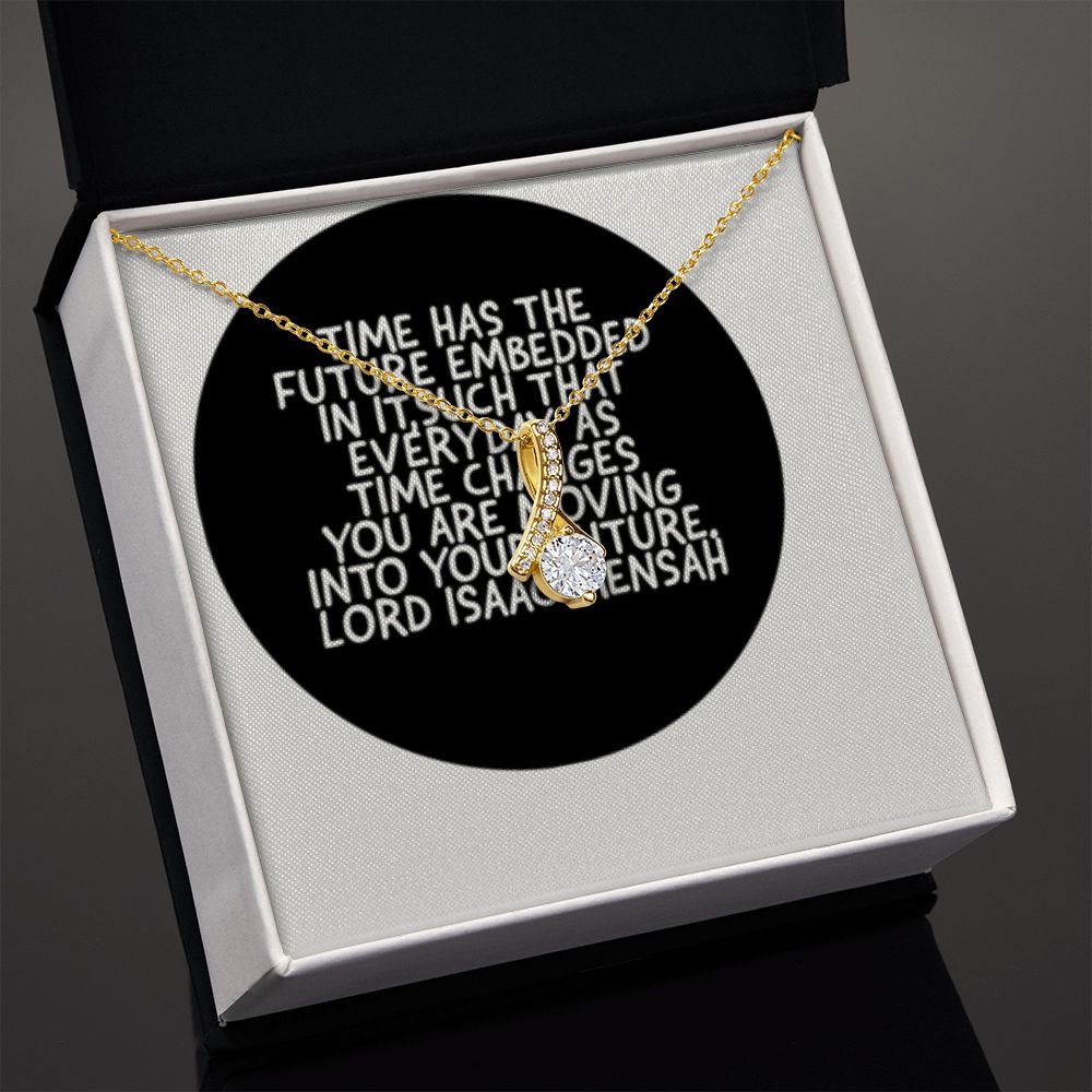 IKE MENS QUOTE ALLURING BEAUTY NECKLACE