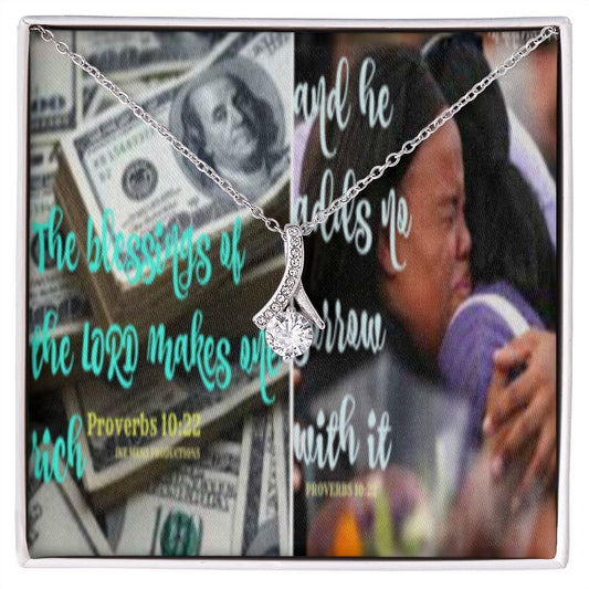 IKE MENS SCRIPTURE COLLAGE ALLURINGBEAUTY NECKLACE