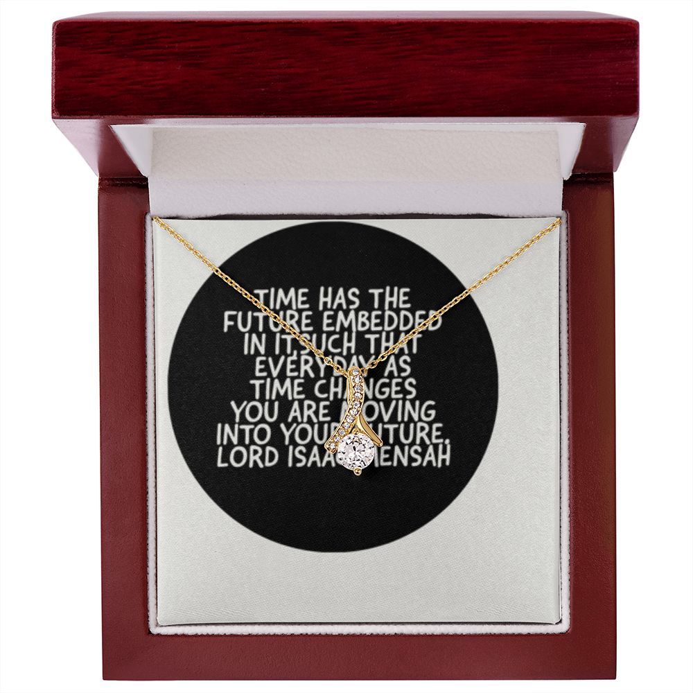 IKE MENS QUOTE ALLURING BEAUTY NECKLACE