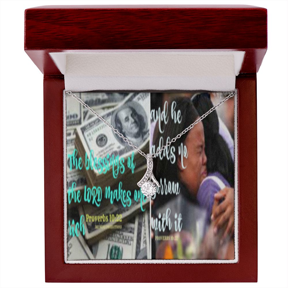 IKE MENS SCRIPTURE COLLAGE ALLURINGBEAUTY NECKLACE