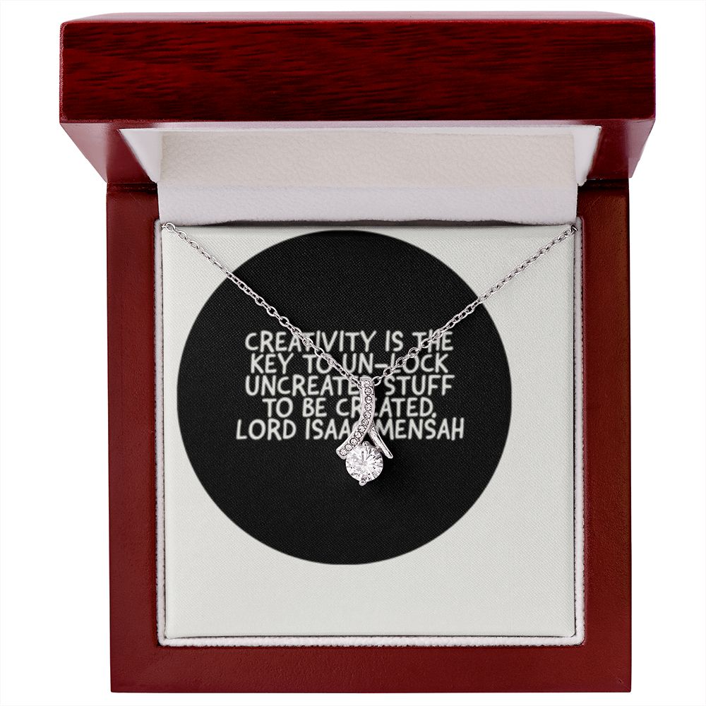 IKE MENS QUOTE ALLURING BEAUTY NECKLACE