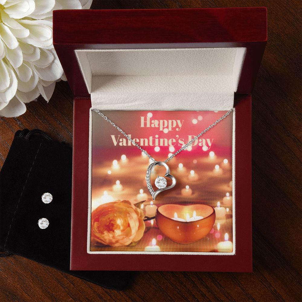 HAPPY VALENTINE'S DAY FOREVER LOVE NECKLACE