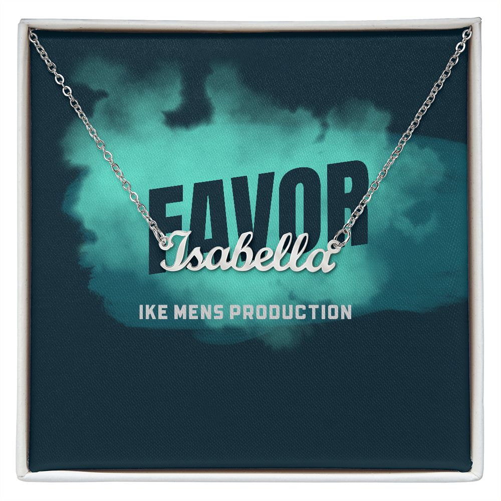 FAVOR PERSONALIZED NAME NECKLACE