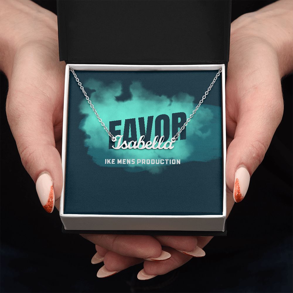 FAVOR PERSONALIZED NAME NECKLACE