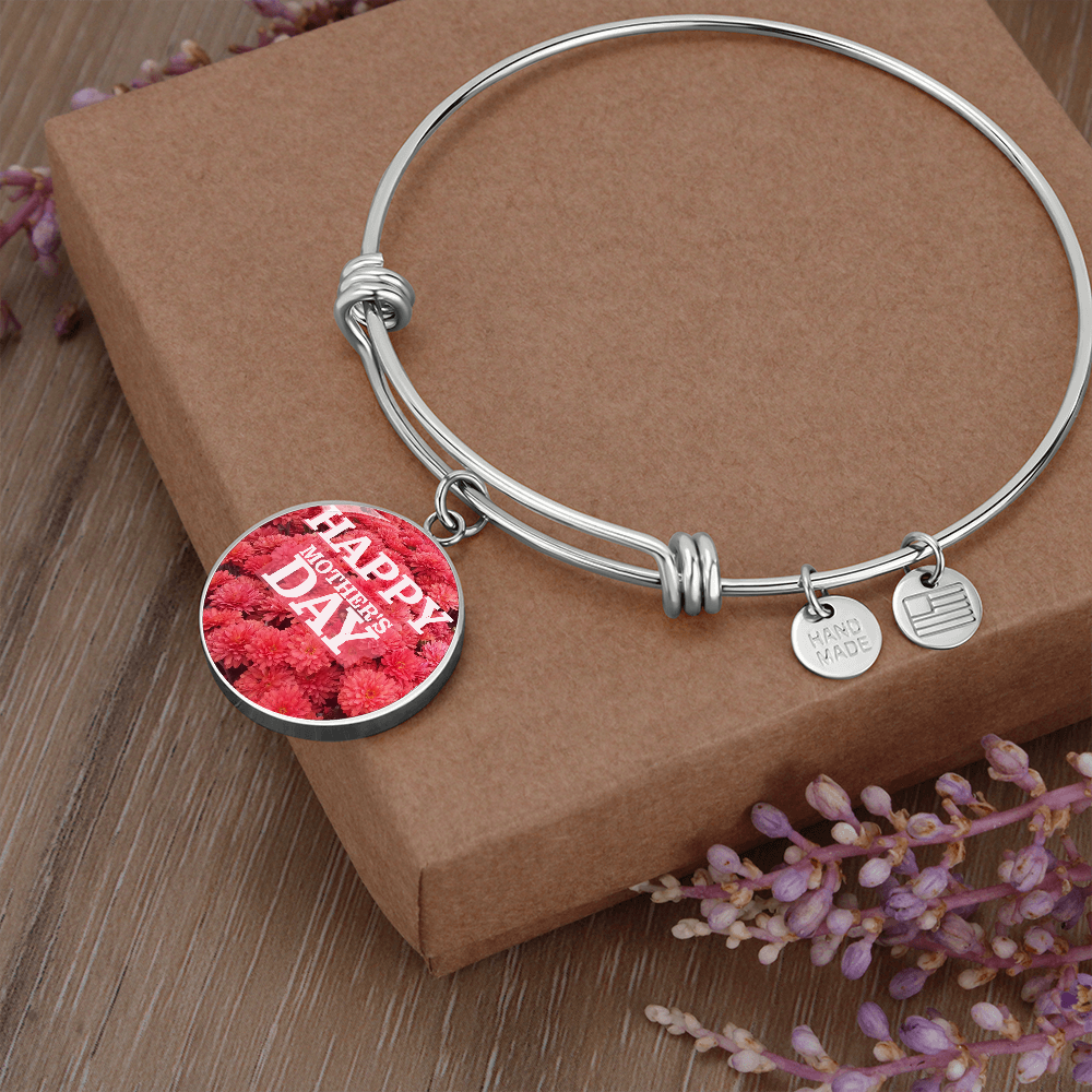 Happy Mother's Day Circle Bangle