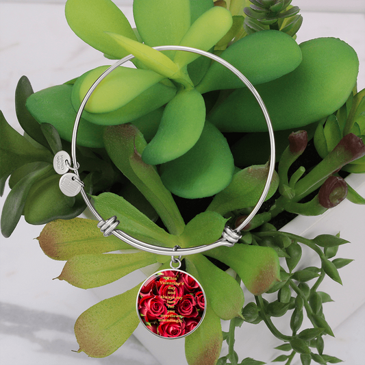 HAPPY VALENTINE'S DAY CIRCLE BANGLE