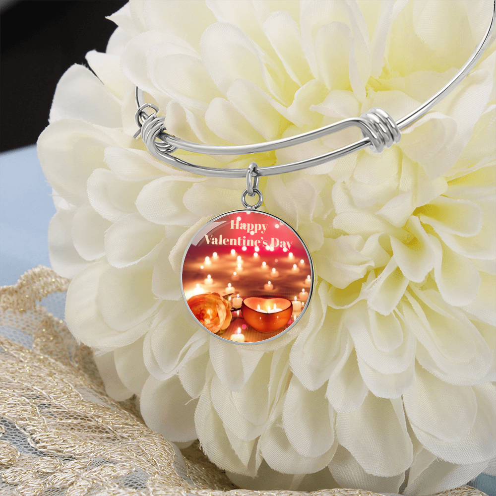 HAPPY VALENTINE'S DAY CIRCLE BANGLE