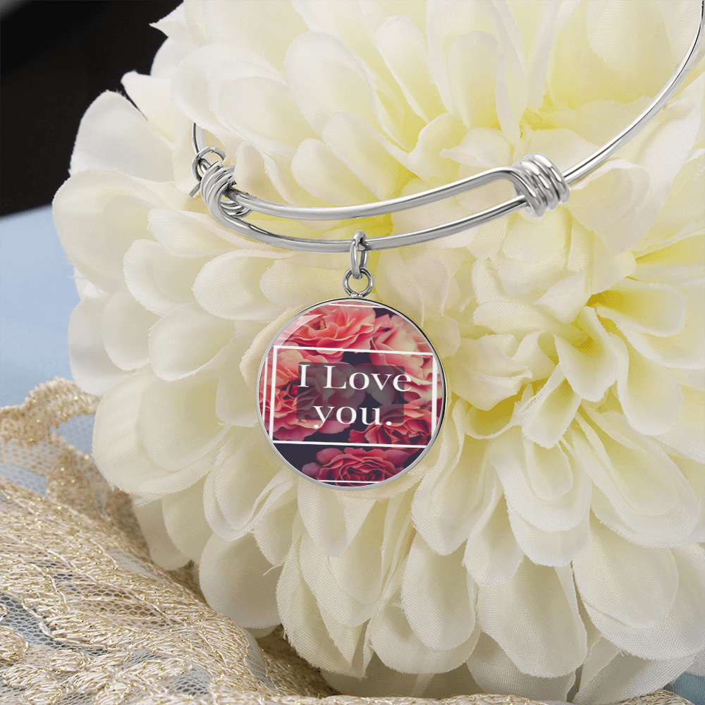 I LOVE YOU CIRCLE BANGLE