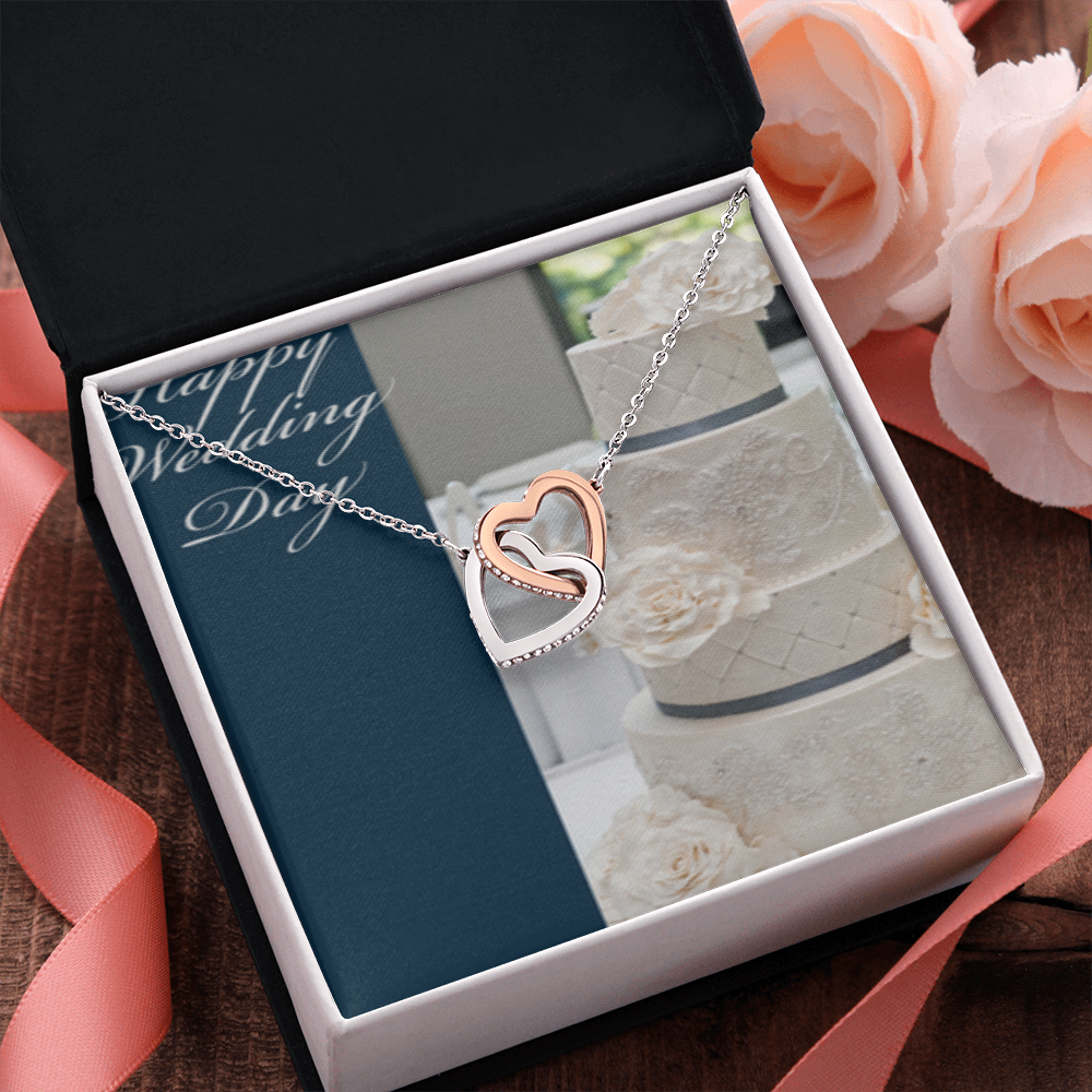 Happy Wedding Anniversary Necklace