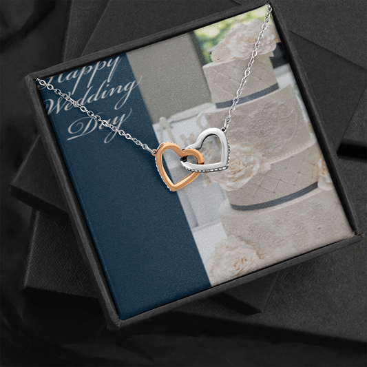 Happy Wedding Anniversary Necklace