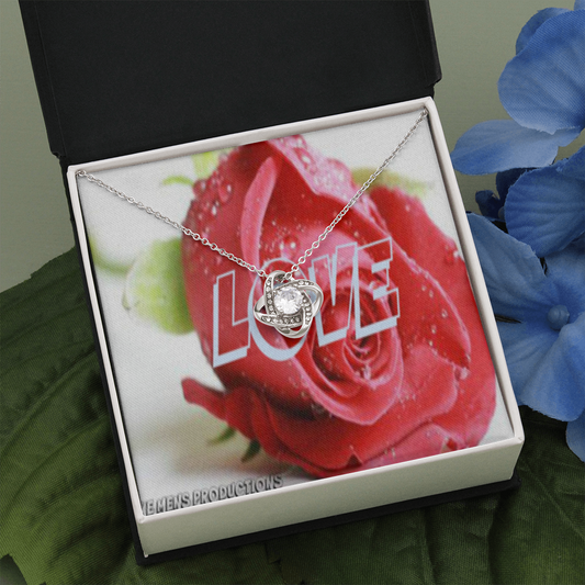 Love Knot Necklace(IKE MENS PRODUCTION)