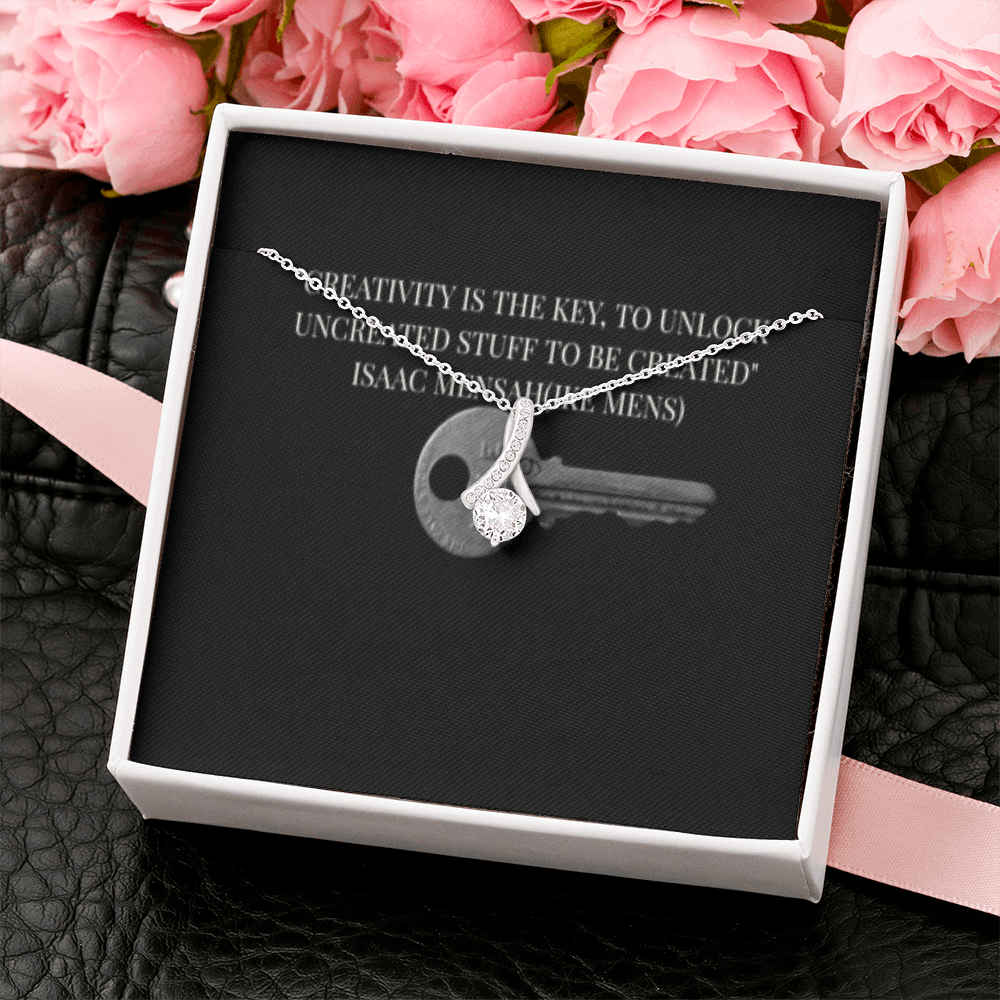 IKE MENS QUOTE ALLURING BEAUTY NECKLACE
